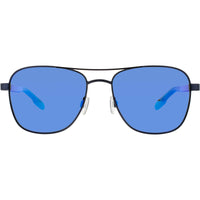 Quiksilver Men's Sunglasses - Matte Blue Metal Aviator Full Rim Frame | QS3004 BLU ,