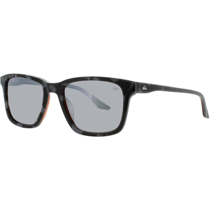 Quiksilver Men's Sunglasses - Grey Marble Plastic Rectangular Shape Frame | QS4001 GRY ,