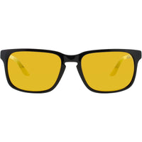Quiksilver Men's Sunglasses - Black/Olive Plastic Rectangular Frame | QS4002 BLK/OLV ,