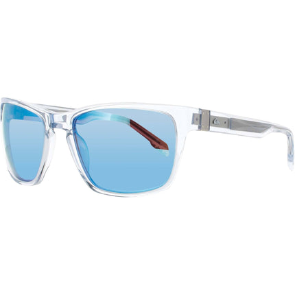 Quiksilver Men's Sunglasses - Crystal Ice Blue Rectangular Shape Frame | QS4006 CRYBLU ,