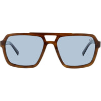 Quiksilver Men's Sunglasses - Taupe Plastic Geometric Full Rim Frame | QS4017 TPE ,