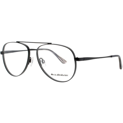 Quiksilver Unisex Eyeglasses - Matte Black Metal Full Rim Frame | QS1015 MATT BLACK ,