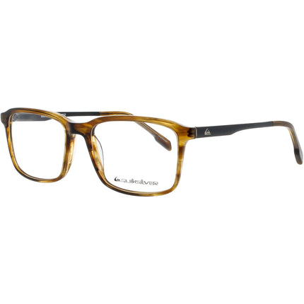 Quiksilver Unisex Eyeglasses - Brown/Black Rectangular Frame | QS2007 BROWN/BLACK ,