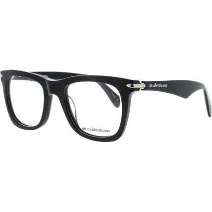 Quiksilver Unisex Eyeglasses - Black Plastic Square Full Rim Frame | QS2016 BLACK ,