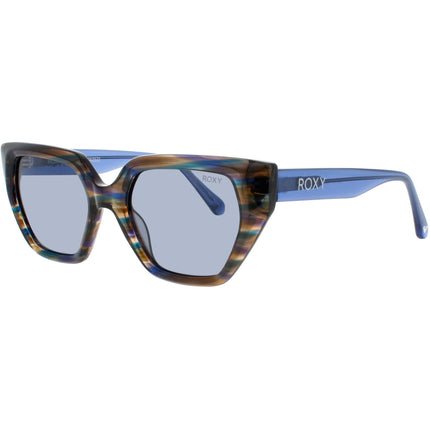 Roxy Women's Sunglasses - Blue Plastic Geometric Shape Full Rim Frame | RX7017 BLU ,