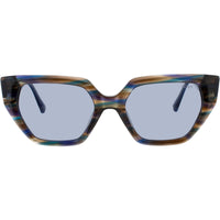 Roxy Women's Sunglasses - Blue Plastic Geometric Shape Full Rim Frame | RX7017 BLU ,