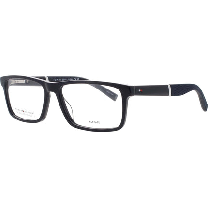 Tommy Hilfiger Unisex Eyeglasses - Dark Navy Acetate Rectangular Frame | TH-1909 PJP ,
