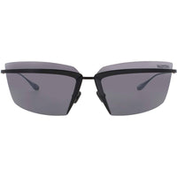 Valentino Unisex Sunglasses - Shiny Black Metal Cat Eye Shape Frame | V LURE VLS 130A ,