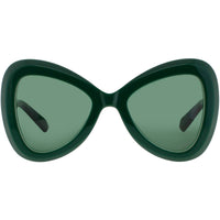 Valentino Unisex Sunglasses - Dark Green/Gold Full Rim Frame | V GOLD III VLS 138C ,