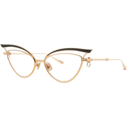 Valentino Women's Eyeglasses - Light Gold/Green Metal Frame | V GLASSLINER VLX 118E ,