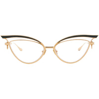 Valentino Women's Eyeglasses - Light Gold/Green Metal Frame | V GLASSLINER VLX 118E ,