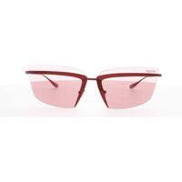Valentino Women's Sunglasses - Wine Metal Rectangular Shape Frame | V LURE VLS 130B ,