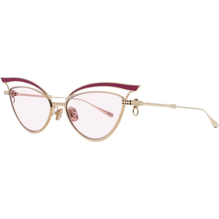 Valentino Women's Sunglasses - White/Pink Full Rim Frame | V GLASSLINER VLS 118D CA ,