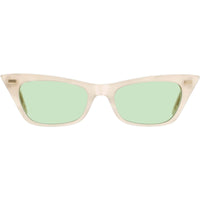 Valentino Women's Sunglasses - Champagne/Gold Plastic Full Rim Frame | VLS 176 176A ,
