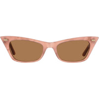 Valentino Women's Sunglasses - Pink/Gold Cat Eye Shape Full Rim Frame | VLS 176 176B ,