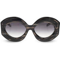 Valentino Women's Sunglasses - Black Swirl/Rose Gold Full Rim | V SOUL II VLS 128A ,