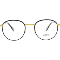 Woow Men's Eyeglasses - Lemon Yellow Stainless Steel Oval Frame | RUSH HOUR 1 9335 ,