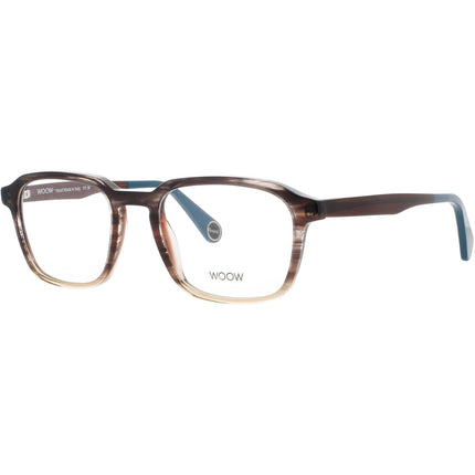 Woow Unisex Eyeglasses - Black Wood Gradient Rectangular Shape Frame | ON BOARD 2 3300 ,