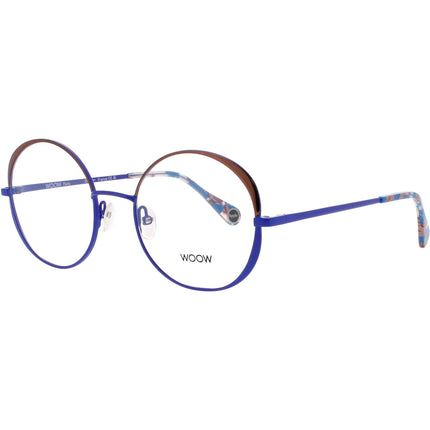 Woow Women's Eyeglasses - Shiny Dark Copper Stainless Steel Frame | BIG APPLE 1 0013 ,