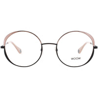 Woow Women's Eyeglasses - Dark Aubergine Oval Shape Full Rim Frame | BIG APPLE 1 9122 ,