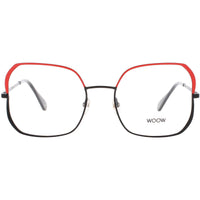 Woow Women's Eyeglasses - Cherry Red Geometric Shape Full Rim Frame | BIG APPLE 2 0982 ,