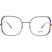 Woow Women's Eyeglasses - Matte Flash Blue Stainless Steel Frame | BIG APPLE 2 9620 ,