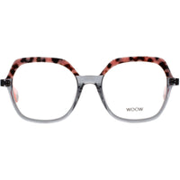 Woow Women's Eyeglasses - Pink Granite Square Shape Full Rim Frame | LOOK UP 2 0145 ,