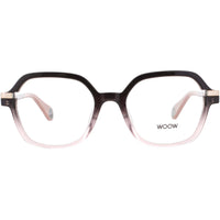 Woow Women's Eyeglasses - Grey Pink Gradient Acetate Full Rim Frame | MAY DAY 2 0124 ,