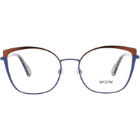Woow Women's Eyeglasses - Matte Flash Blue Cat Eye Full Rim Frame | MEET UP 1 9620 ,
