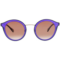 Woow Women's Sunglasses - Clear Klein Blue Stainless Steel Frame | SUPER LOOP 1 0322 ,