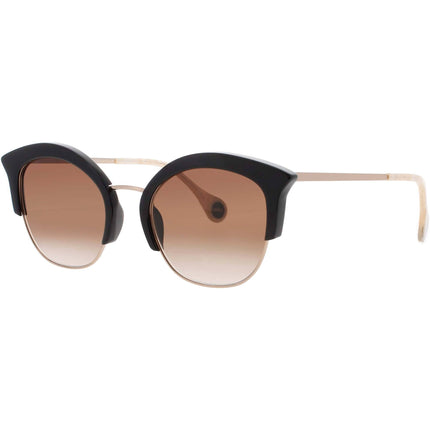Woow Women's Sunglasses - Intense Black Stainless Steel Frame | SUPER LUCKY 2 0045 ,