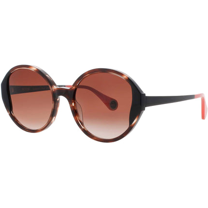 Woow Women's Sunglasses - Brown Horn Oversized Shape Full Rim Frame | SUPER SKY 1 0010 ,