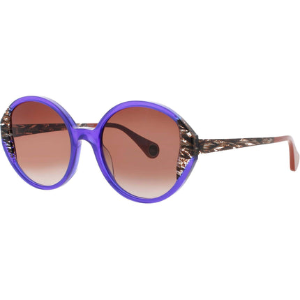 Woow Women's Sunglasses - Clear Klein Blue Acetate Full Rim Frame | SUPER SKY 1 0322 ,
