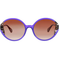 Woow Women's Sunglasses - Clear Klein Blue Acetate Full Rim Frame | SUPER SKY 1 0322 ,