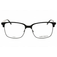Adensco Men's Eyeglasses - Black Metal Rectangular Full Rim Frame | AD 144 0807 00 ,
