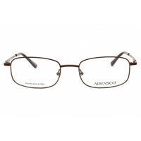 Adensco Men's Eyeglasses - Brown Ruthenium Metal Full Rim Frame | ASHTON/N 0NCJ 00 ,