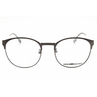 BMW Men's Eyeglasses - Matte Gunmetal Round Shape Metal Full Rim Frame | BS5001 009 ,