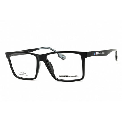 BMW Men's Eyeglasses - Shiny Black Injected Propionate Full Rim Frame | BS5003 001 ,