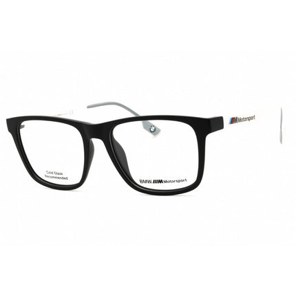 BMW Men's Eyeglasses - Matte Black Injected Propionate Full Rim Frame | BS5006 002 ,