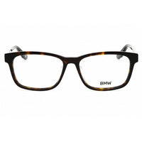 BMW Men's Eyeglasses - Dark Havana Rectangular Acetate Full Rim Frame | BW5081-H 052 ,