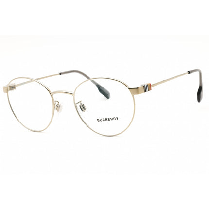 Burberry Men's Eyeglasses - Silver Metal Round Shape Full Rim Frame | 0BE1384TD 1005 ,