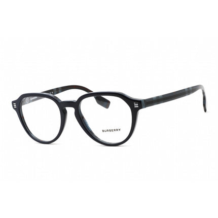 Burberry Men's Eyeglasses - Blue Plastic Round Shape Full Rim Frame | 0BE2368 3956 ,