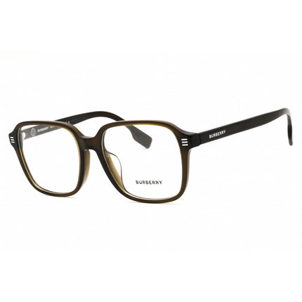 Burberry Men's Eyeglasses - Olive Green Acetate Rectangular Frame | 0BE2372D 3010 ,