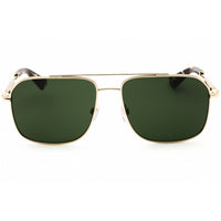 Burberry Men's Sunglasses - Gold Metal Rectangular Full Rim Frame | 0BE3159 110971 ,