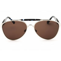 Burberry Men's Sunglasses - Silver/Black/Blue Metal Aviator Frame | 0BE3160 100573 ,