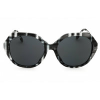 Burberry Women's Sunglasses - Check White/Black Acetate Frame | 0BE4375F 400487 ,