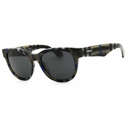 Burberry Women's Sunglasses - Check Lichen Acetate Oval Frame | 0BE4432U 414787 ,