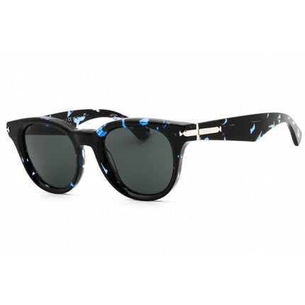 Burberry Men's Sunglasses - Blue Havana Acetate Round Full Rim | 0BE4439 411187 ,