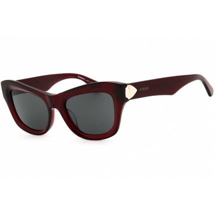 Burberry Women's Sunglasses - Transparent Bordeaux Burgundy Frame | 0BE4442U 412887 ,