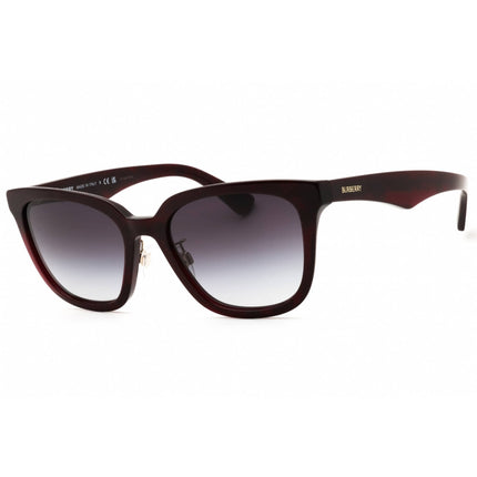 Burberry Women's Sunglasses - Check Red Acetate Rectangular Frame | 0BE4446D 41158G ,